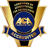 Commission on Accreditation for Corrections badge