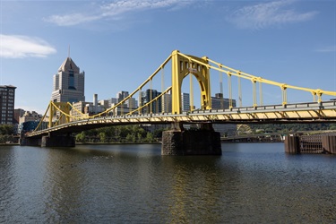 Maintaining the historic Roberto Clemente Bridge