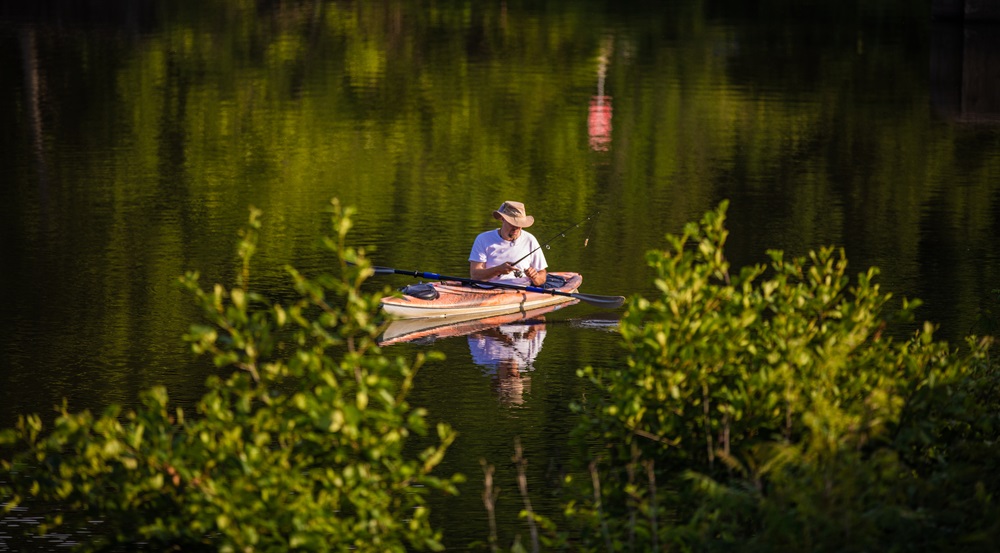 Fishing at North Park Lake