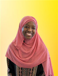 DHS intern Anna Sene