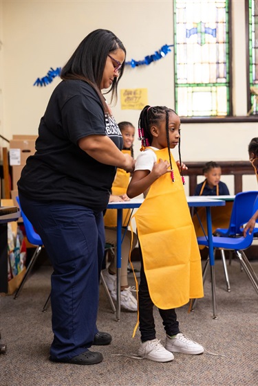 Children Initiatives offers hands on education programs and activities