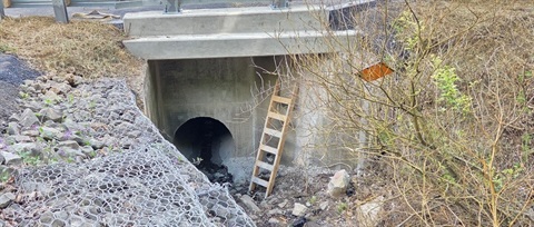 Youghiogheny Bridge No. 14 in Elizabeth Township following a repairs project