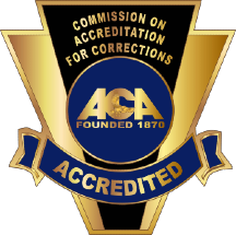 Commission on Accreditation for Corrections badge