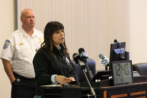 County Executive Innamorato provides update on disaster declaration.